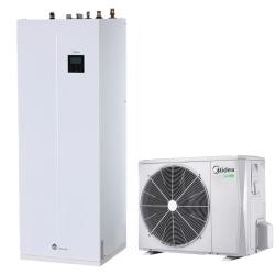 Bomba de Calor Aerotermia Bibloc 6kW R32 Diseño Integrado 190L Midea M-Theri 6 L