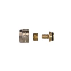 Unión Tubo Colector Suelo Radiante 16X1,8mm Schutz