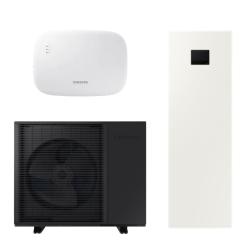 Bomba de Calor Aerotermia Bibloc 5kW EHS MONO R290 Samsung (sin bomba) con Climatehub 200L 2 Zonas y Wi-Fi