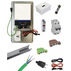 Inversor Cargador Voltronic King 5000W 48V Litio Tensite LV premontado con protecciones