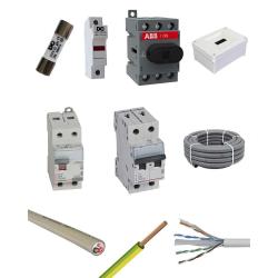 Kit Material Fotovoltaico Protecciones Red 3000W 2MPPT Monofásico