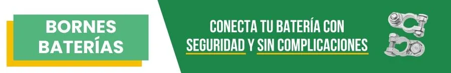 Bornes Baterías: Conecta tu batería con seguridad y sin complicaciones
