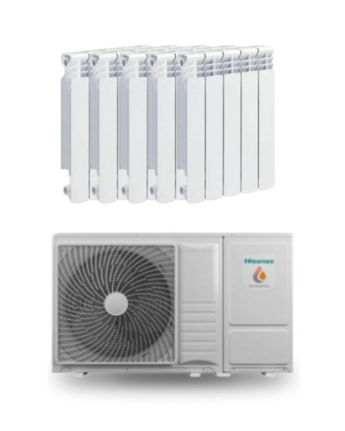 Kit Aerotermia para Radiadores 8kW Hisense