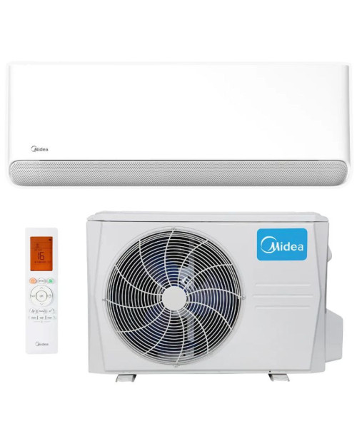 Aire Acondicionado Split Midea 2,64kW / 2,93kW Breezeless E 26(09)N8