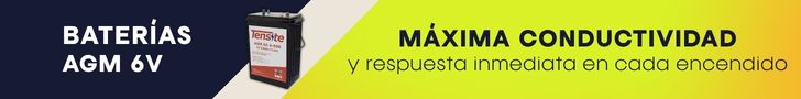 Baterías AGM 6V: máxima conductividad y respuesta inmediata en cada encendido