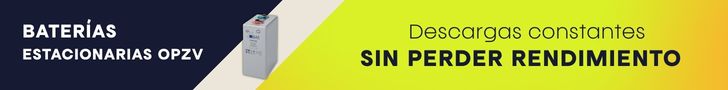 Baterías estacionarios OPzV: descargas constantes sin perder rendimiento