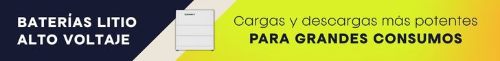 Baterías litio alto voltaje: cargas y descargas más potentes para grandes consumos
