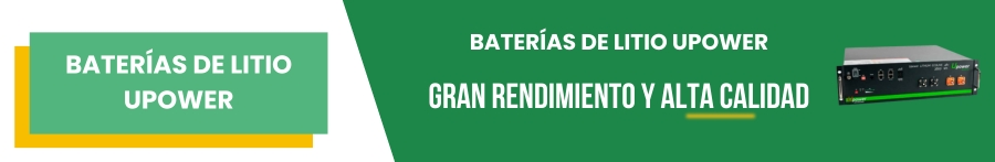Baterías de litio Upower: gran rendimiento y alta calidad