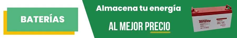 Baterías: Almacena tu energía al mejor precio Baterías: Almacena tu energía al mejor precio