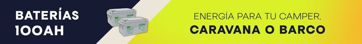 Baterías 100Ah: Energía para tu camper, caravana o barco