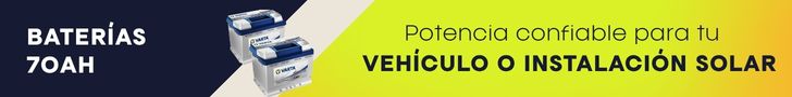 Baterías 70Ah: Potencia confiable para tu vehículo o instalación solar