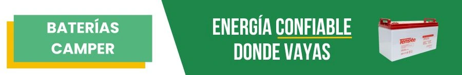 Batería camper: Energía confiable donde vayas Batería camper: Energía confiable donde vayas