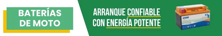 Baterías de Moto: Arranque confiable con energía potente Baterías de Moto: Arranque confiable con energía potente