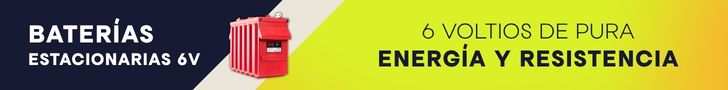 Baterías Estacionarias 6V: energía y resistencia