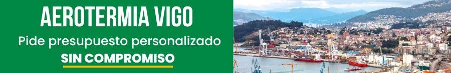 Rendimiento del sistema de aerotermia en Vigo según el clima de las Rías Baixas