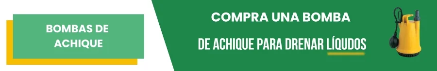 Compra una bomba de achique para drenar líquidos