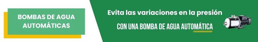 Utiliza la bomba para sacar agua ideal según el uso