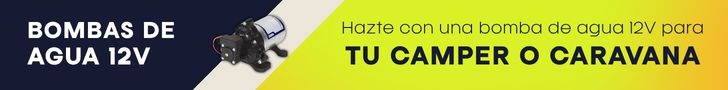 Bombas de agua de 12v para tu camper o caravana