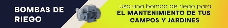 Usa una bomba de riego para el mantenimiento de tus campos y jardines
