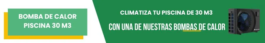 Bomba de calor piscina 30m3