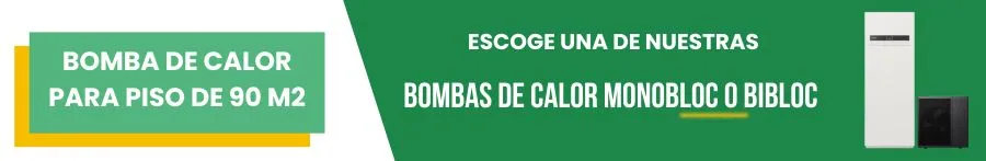 Compra una bomba de calor para piso de 90m2 en AutoSolar