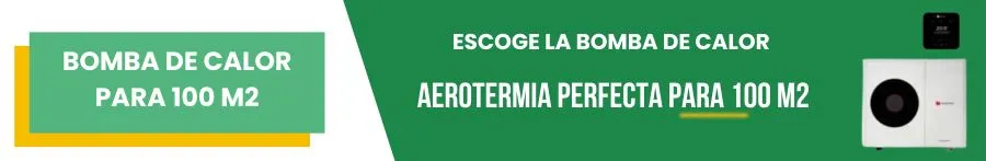 Bomba de calor para 100 m2