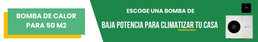Bomba de calor para 50 m2