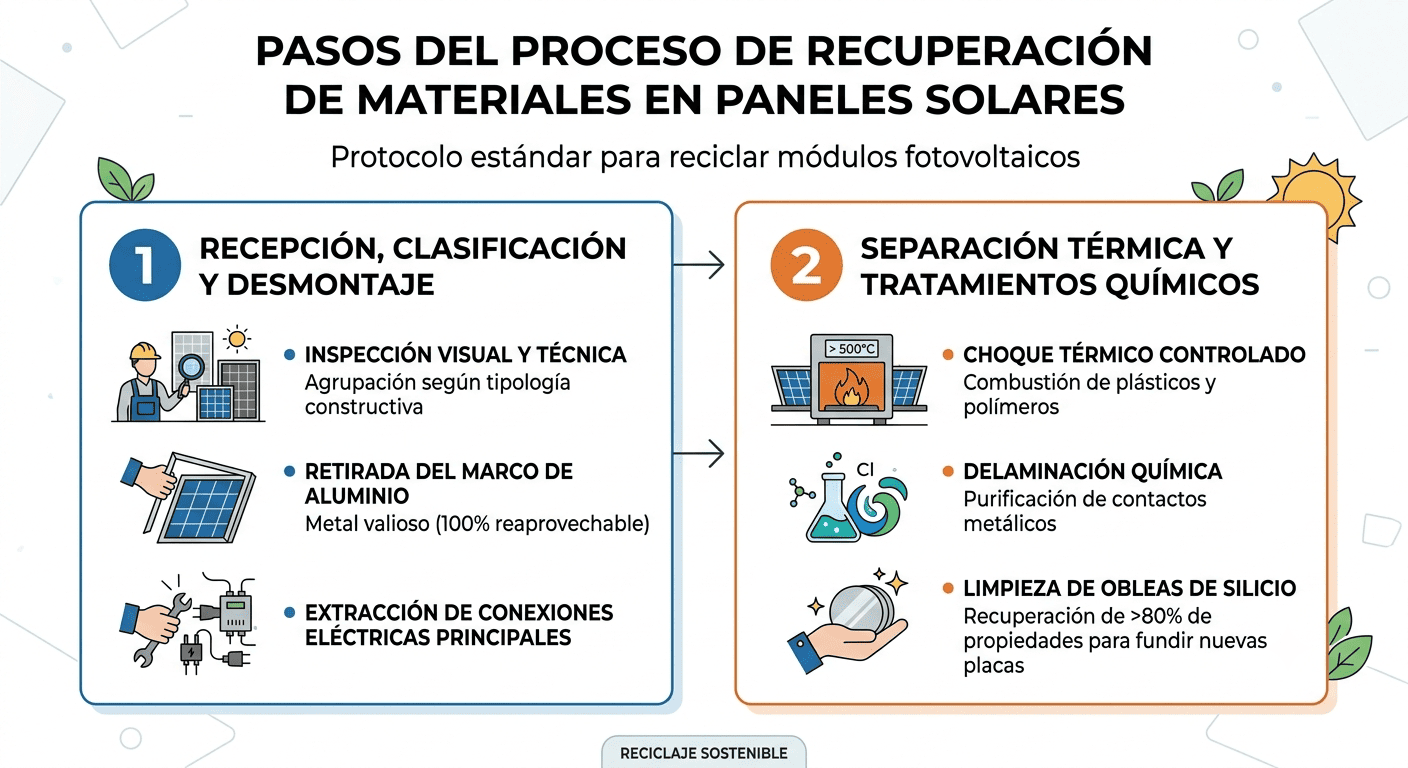 reciclaje de paneles solares fotovoltaicos