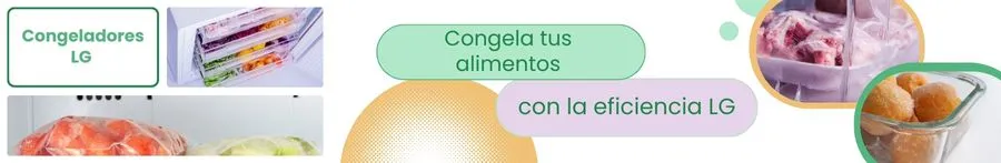 Congeladores LG: Congela tus alimentos con la eficiencia LG