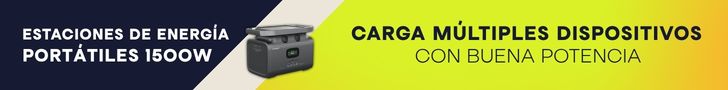 Estaciones de energía portátiles 1500W: carga múltiples dispositivos con buena potencia