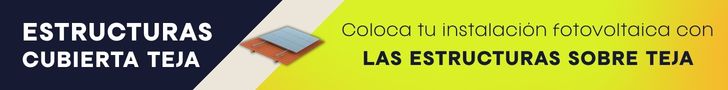 Estructuras cubierta teja para colocar tu instalación fotovoltaica.