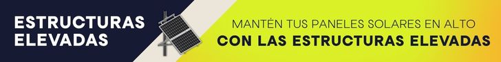 Estructuras elevadas para mantener tus paneles en alto