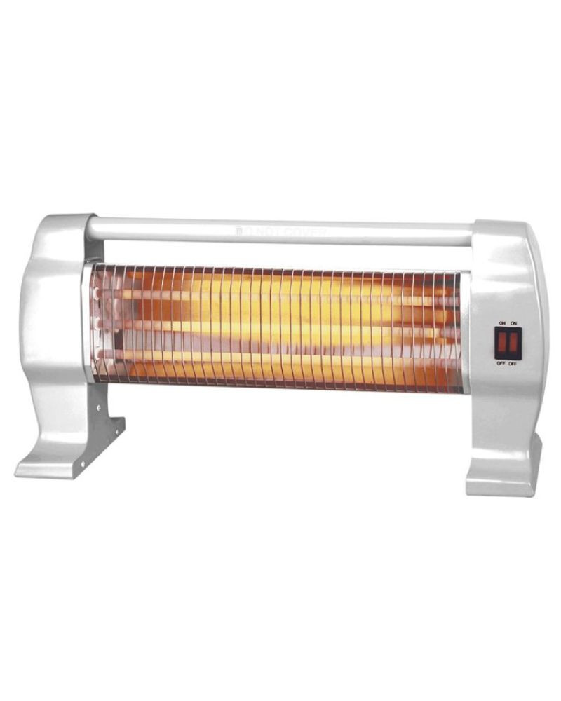 Estufa Eléctrica Halógena 1200W 3 Niveles Blanco Manual