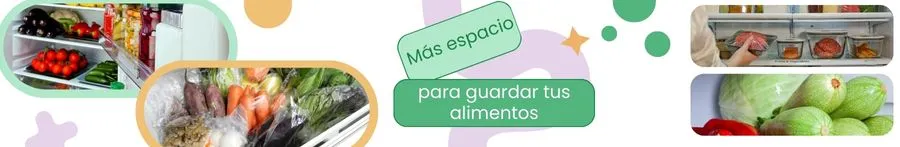 Frigoríficos 2 puertas LG: Más espacio para guardar tus alimentos