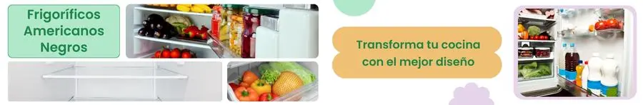Frigorífico americano negro: transforma tu cocina con el mejor diseño
