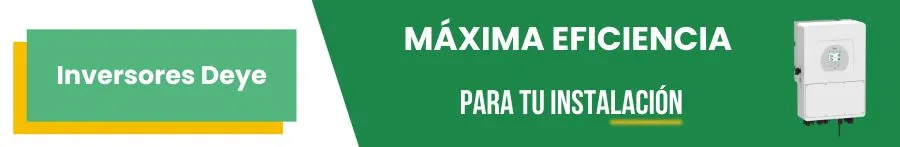 Inversores Deye: Máxima eficiencia para tu instalación Inversores Deye: Máxima eficiencia para tu instalación