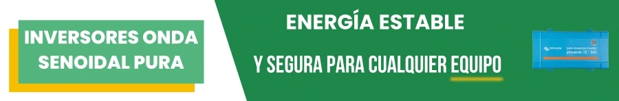 Inversores onda senoidal pura: Energía estable y segura para cualquier equipo
