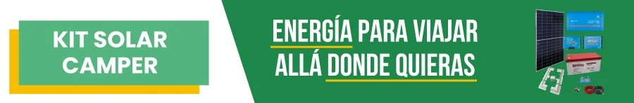 Kit solar camper: Energía para viajar allá donde quieras