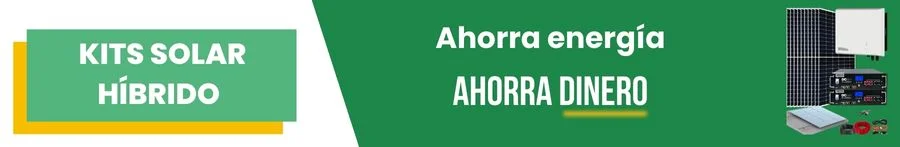 Kit solar híbrido: Ahorra energía ahorra dinero
