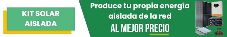 Produce tu propia energía con un kit solar aislada Produce tu propia energía con un kit solar aislada