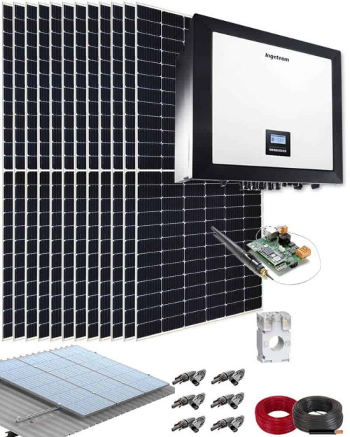 Kit Autoconsumo Fotovoltaico Ingeteam 33kW 165000Whdia