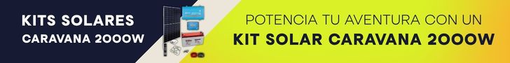 Kit solar caravana 2000W, potencia tu aventura