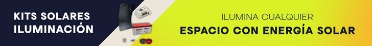 Kits solares iluminación. Ilumina cualquier espacio con energía solar