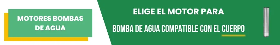 Motor Bomba de agua