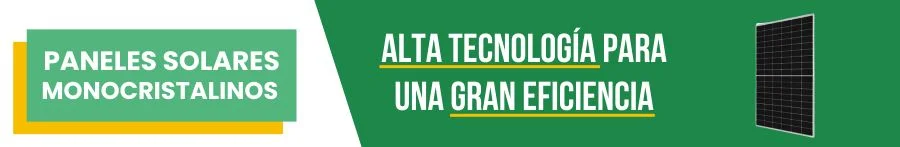 Paneles solares monocristalinos de alta tecnología para máxima eficiencia energética