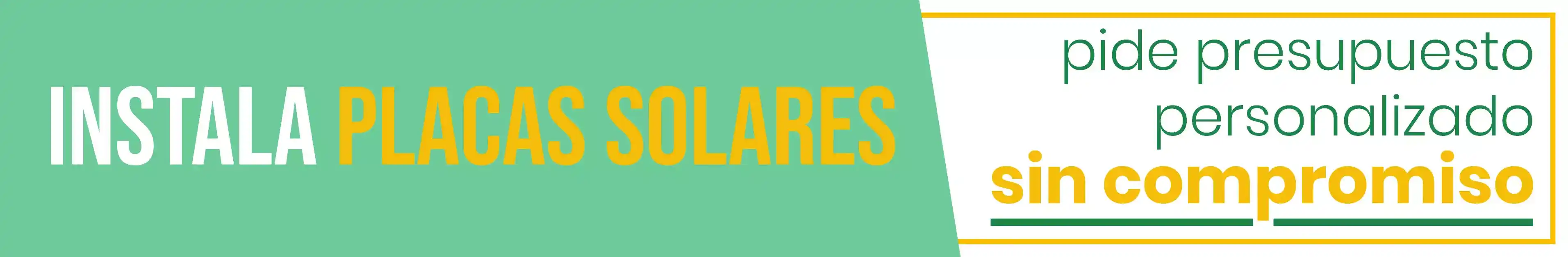 Presupuesto placas solares