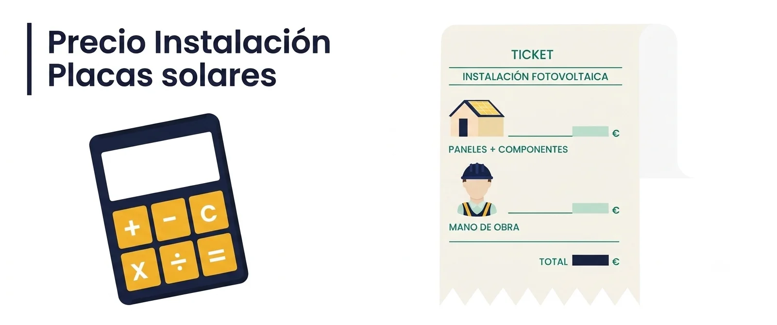 Instalación placas solares precio