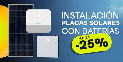 Instalación Placas Solares con Baterías