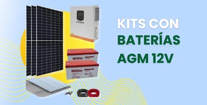 Kits con Baterías AGM 12V