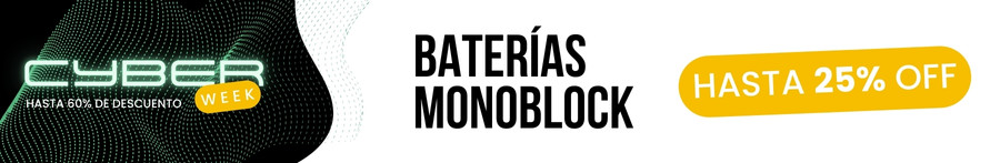 Baterías Monoblock - Cyber Week